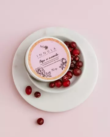 Маска питательная для зрелой кожи "Каолин и роза"